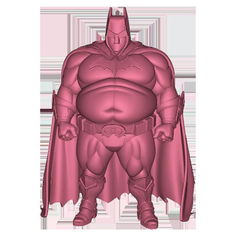 Fatman, the man who thought he was Batman version 1