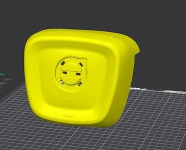 Steering Wheel Airbag Cover Driver Horn Cap XC40 2018 2019 2020 2021 2022