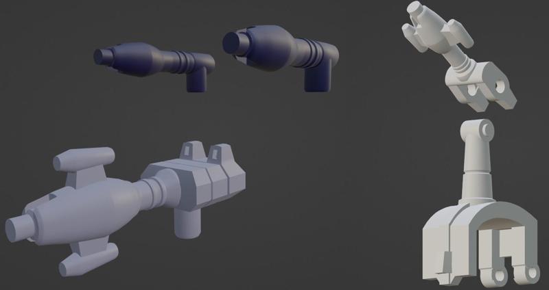 Legacy bombshell replacement accessory pack