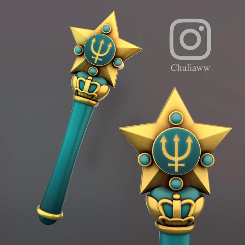 Sailor Neptune Wand