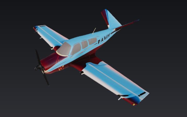 Beechcraft Bonanza Pack for 3d Resin Printing