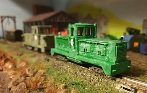 West Clare Narrow Gauge Diesel Locomotive