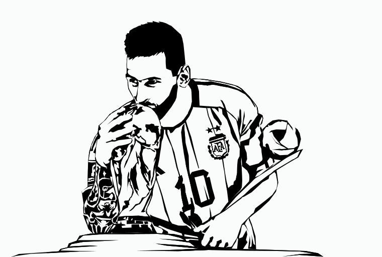 MESSI WORLD CHAMPION