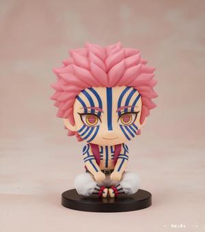 🌙 Akaza Chibi - Kawaii Figure from Kimetsu no Yaiba