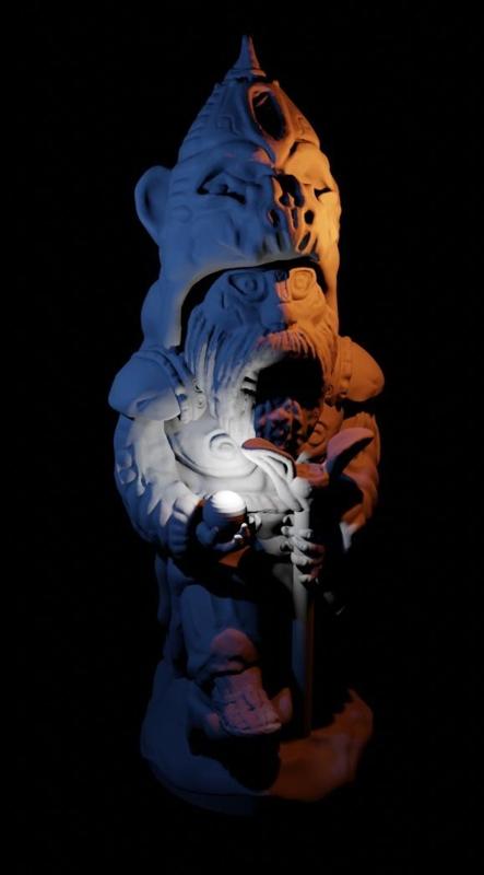 Dwarf Mag Bishop of the StormLord clan_Chess