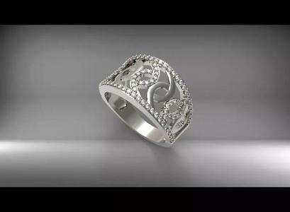3D Print Ring Model 01
