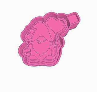 Valentine Gnome Mold Housing STL