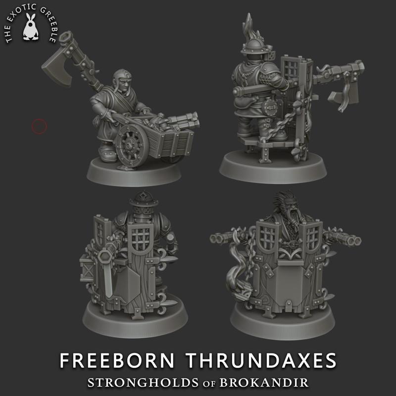 Freeborn Thrundaxes