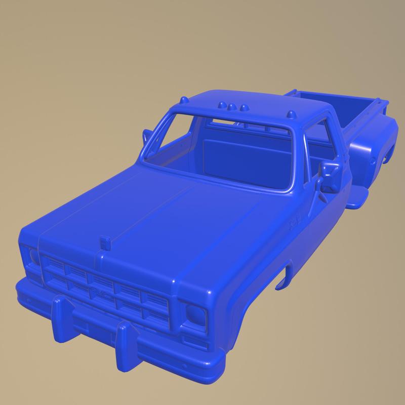 GMC SIERRA GRANDE 454 PICKUP 1979 Printable car Body