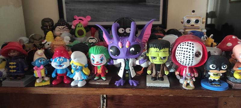 Funky Alien Professor Blimblam | Multi-Part Figure (STL & 3MF)