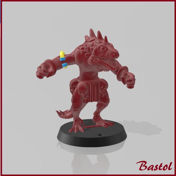 Blood Bowl Kroxigor - Champion