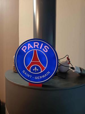 Paris Saint Germain , PSG, Football club logo , Illuminated or not
