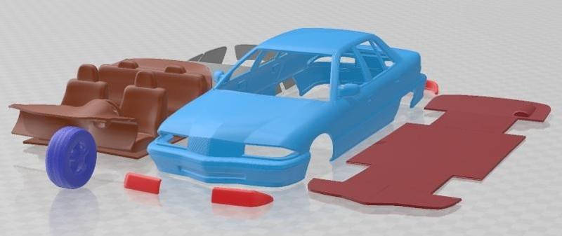 Buick Skylark Sedan 1995 Printable Car