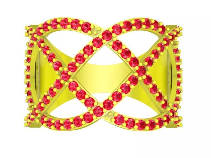 Vietnamese Diamond Women Ring 5762A