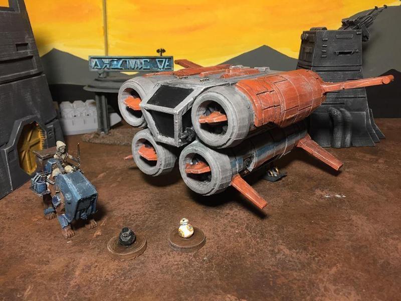 Quadjumper (Star Wars Legion scale)
