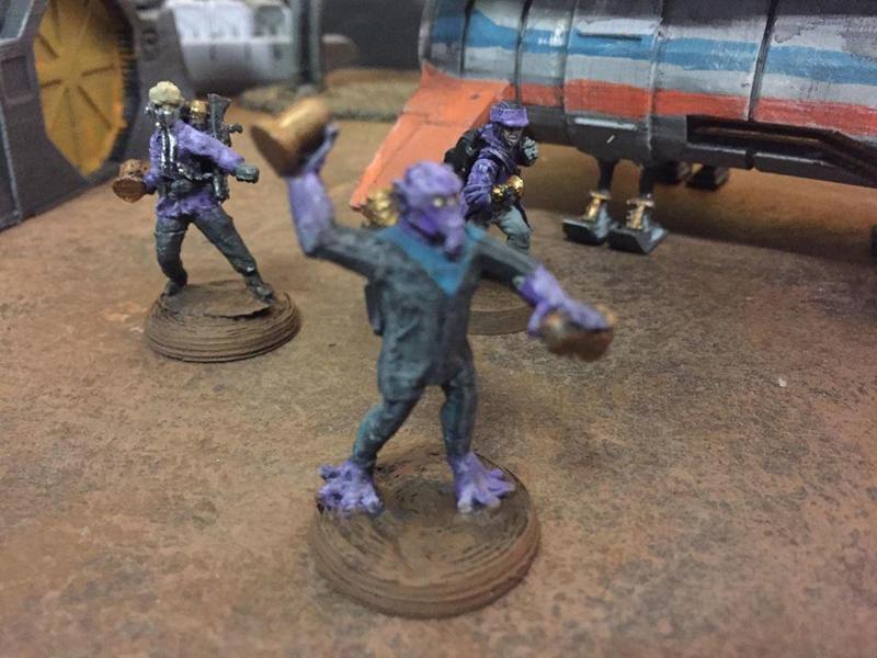 Lasat Commando with Demo Charges (Star Wars Legion Scale)