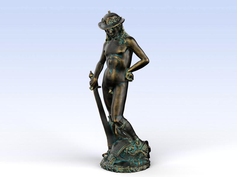 Donatello's David With the Head of Goliath