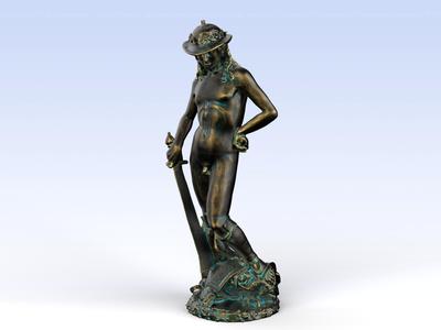 Donatello's David With the Head of Goliath