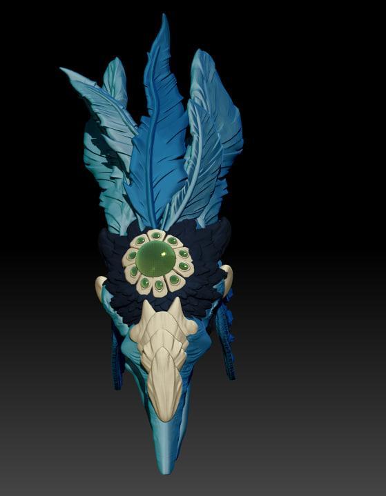 Upgrade heads - 3 heads for blue birds