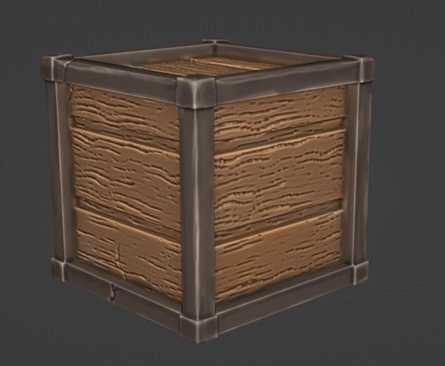 Wooden crate