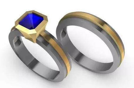 Engagement Ring  Solitere 3d Model Texture