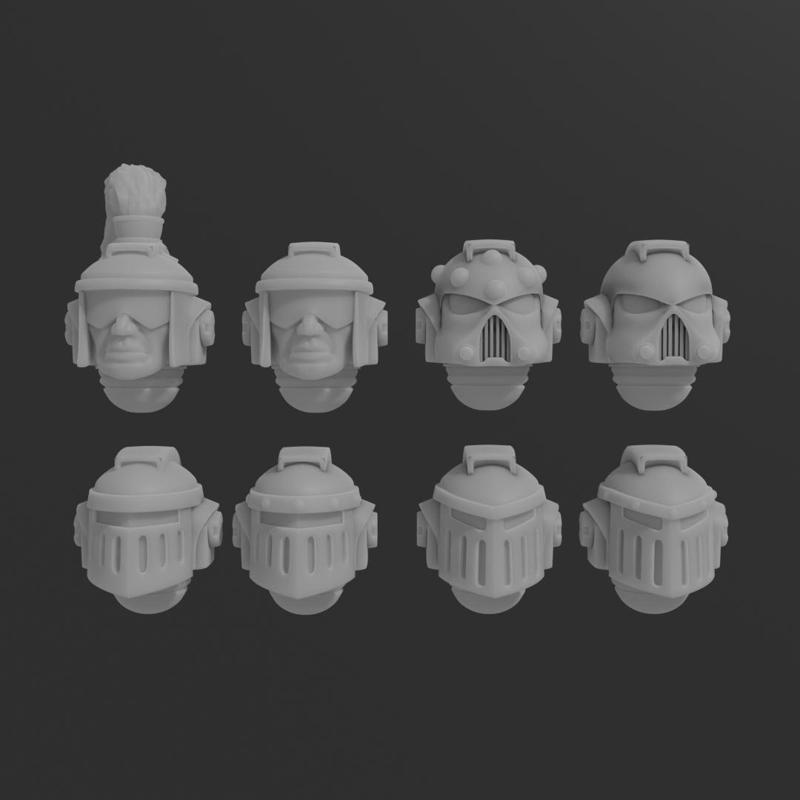 Crusade Armor Helmets Mark 10 Style