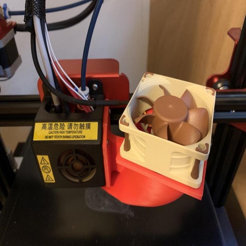 Duct for Creality CR-10s Pro