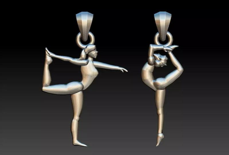 Yoga Positions Pendants