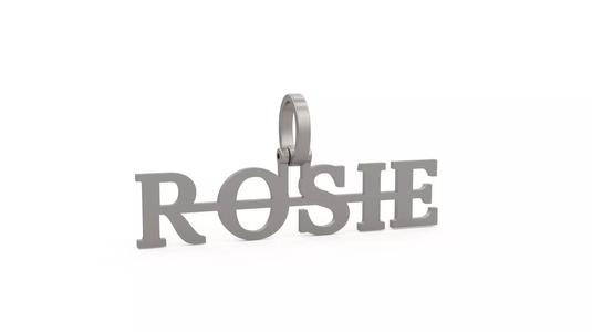 Model 1139 Rosie Name Pendant