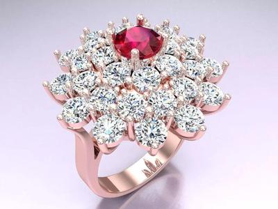 Diamond Ring - Womens Rings - N3613