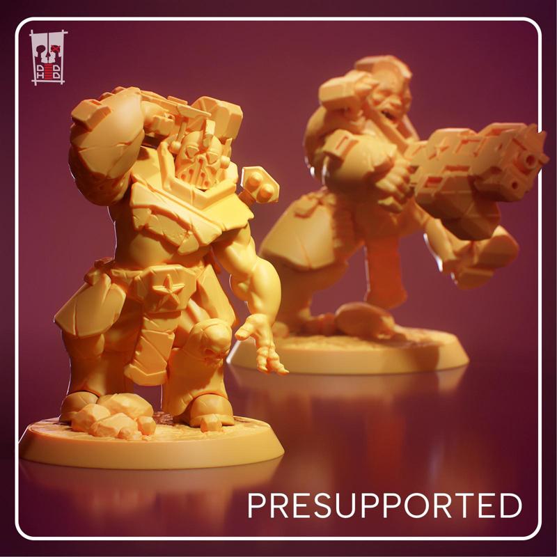 Not Ogryn Big guys 2 miniatures