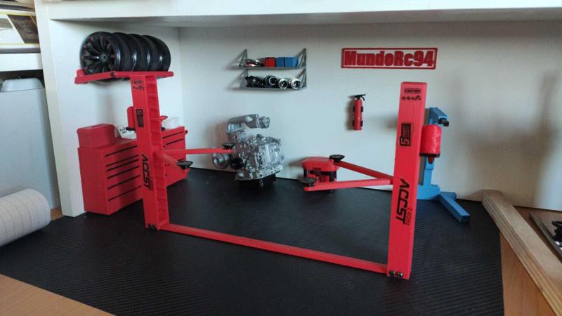 car lift - rc car crane 1/10 - 1:10