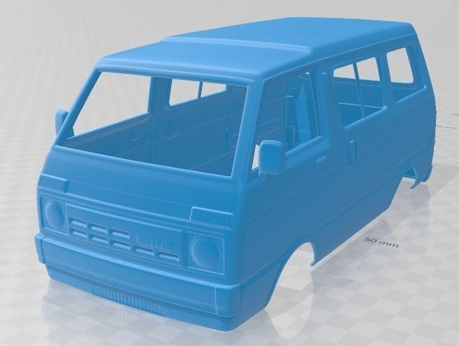 Daihatsu Hijet Tianjin TJ 110 1981 Printable Body Van