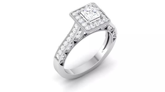Solitaire Engagement Wedding Ring Bridal Ring