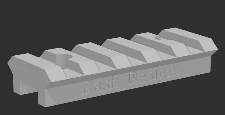 LCT_ASVAL_VSS_Silencer_Rail_Clamp_MidLength_MultiRail