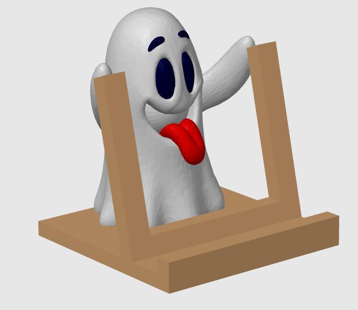 Support telephone fantôme