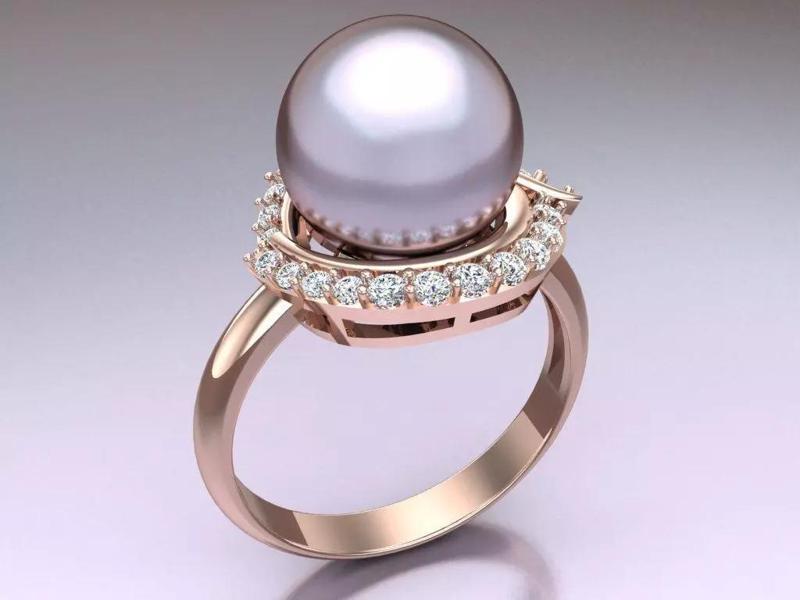Pearl Ring - Womens Rings  - N822408