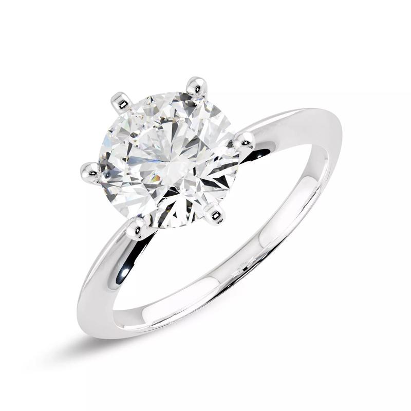 Solitaire Ring 360 Animation and stl file 3D print model