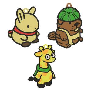 Tsuki's Odyssey keychains (Tsuki, Chi and Dawn)