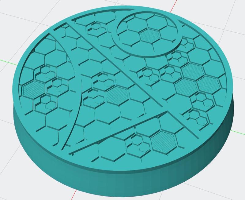 Space Communist 32mm Character Base