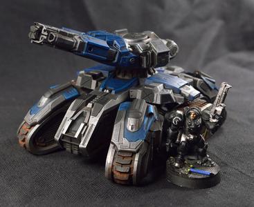 Starcraft 2 Siege Tank Miniature