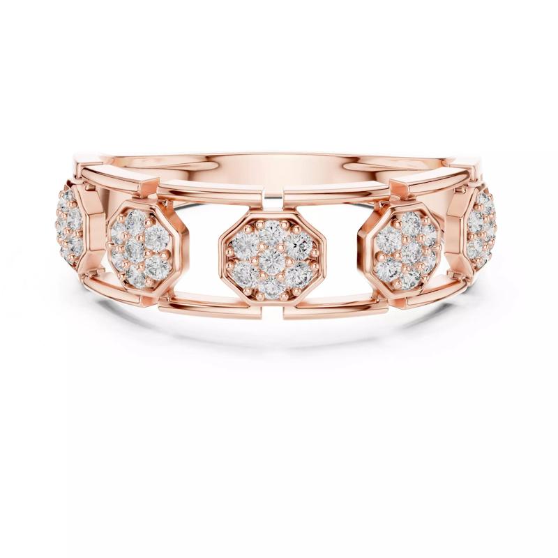 Diamond Band Ring 3dm stl renders animation videos details