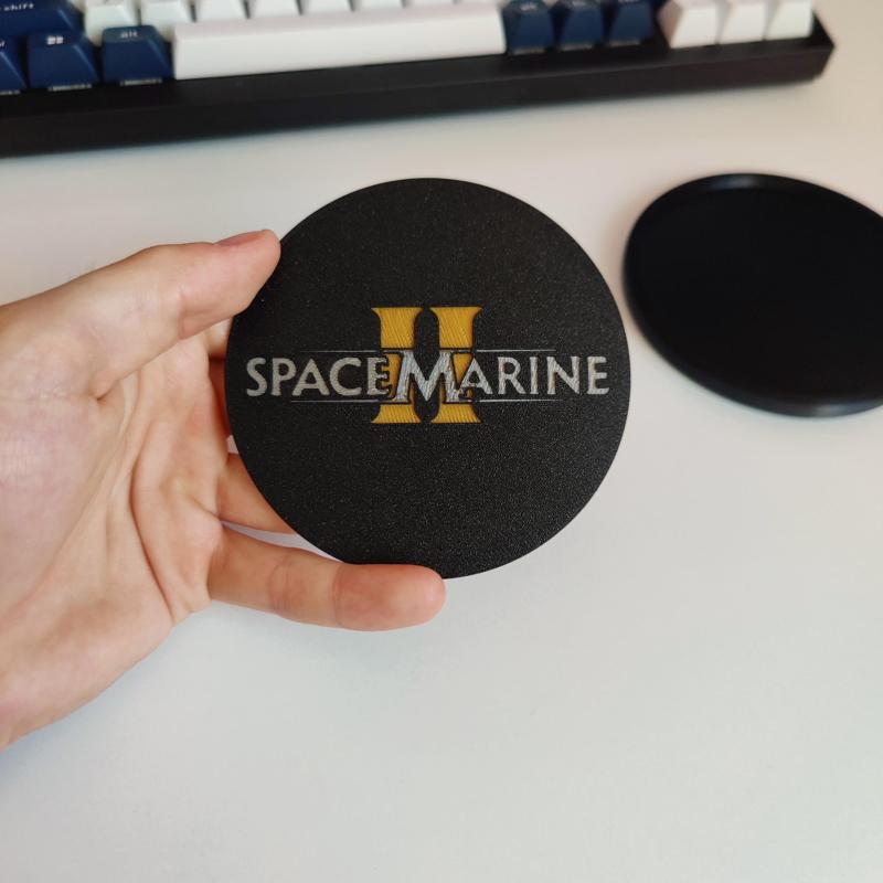 Space Marine 2 coaster for SnapCoast