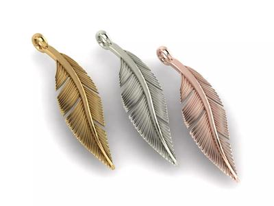 Feather pendant or necklace