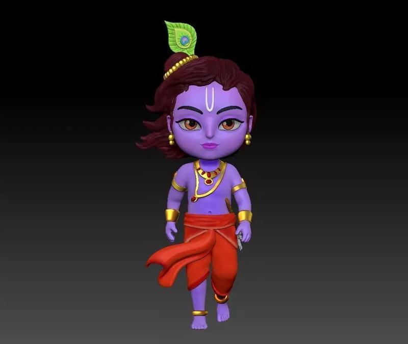 Krishna lord figurine