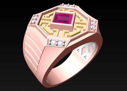 Diamond Rings - Mens Ring - N6387