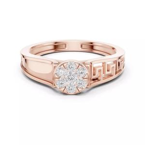 Designer Shank Round Diamond Engagement Ring 3DM STL Video