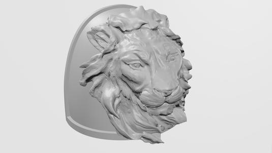 Celestial Lion Shoulder Pad