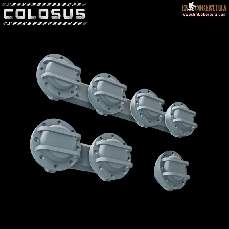 28mm wargame vehicles Headlights