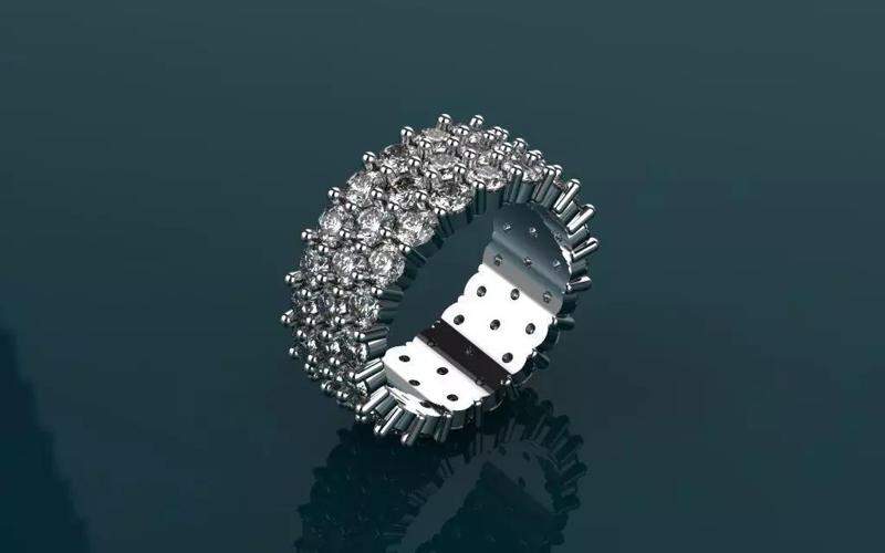 Diamond Ring -Size 5 - Jewelry D - AN-350